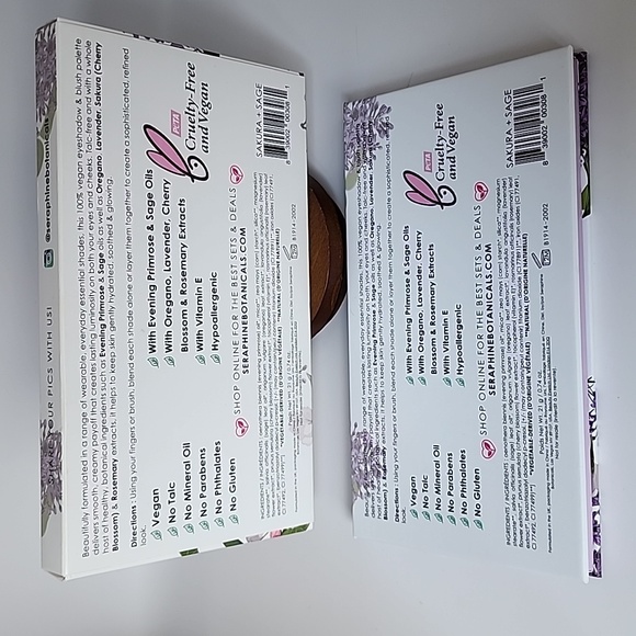 Seraphine Botanicals - Sakura + Sage Vegan Eyeshadow & Blush Patte - Picture 8 of 9